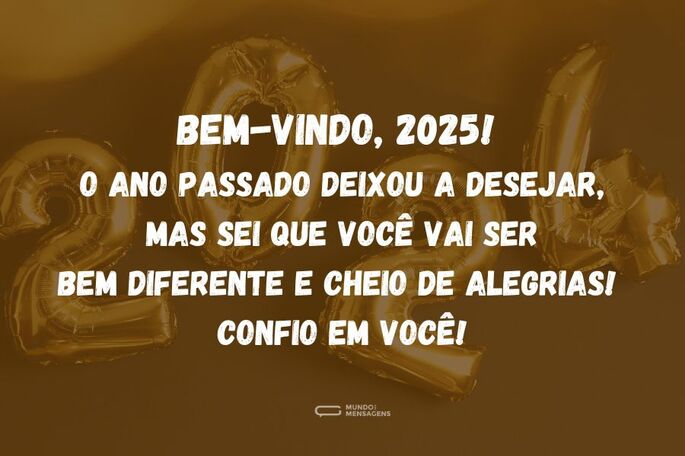 bem-vindo 2025