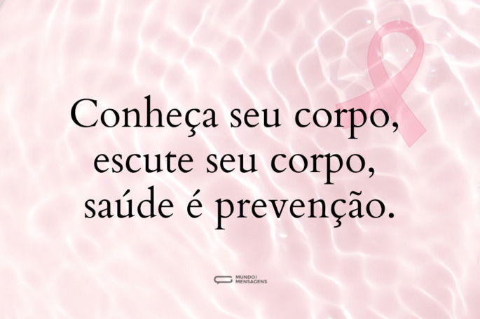 conheça seu corpo