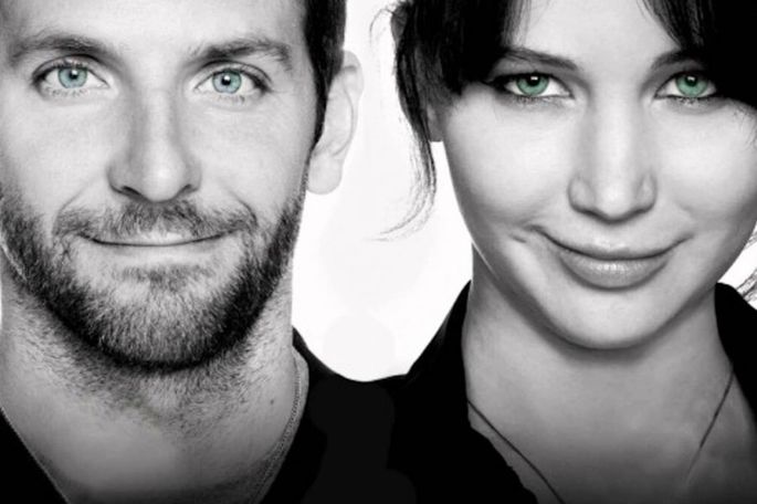 O lado bom da vida é escrito e dirigido por David O. Russell, baseado no romance de Matthew Quick e estrelado por Bradley Cooper e Jennifer Lawrence
