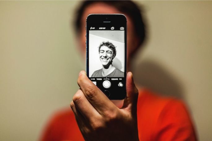 selfie criativa