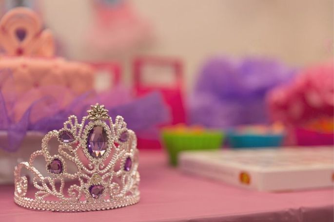 tema de príncipe ou princesa