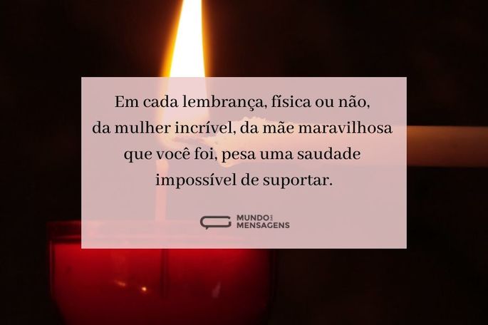 em cada lembrança, física ou