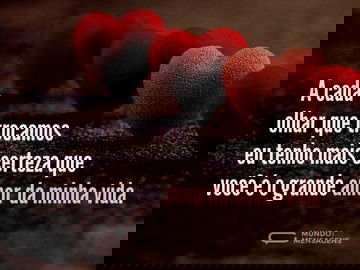 Mais certeza a cada olhar