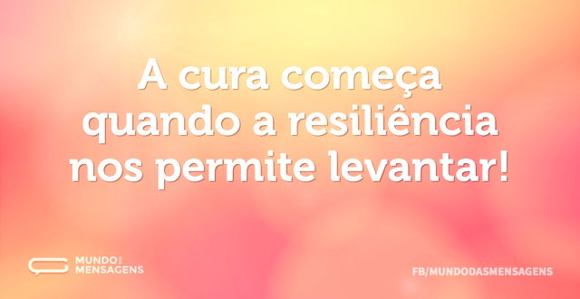 Cura e resiliência