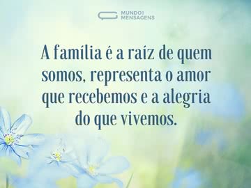 A Raíz de uma Família