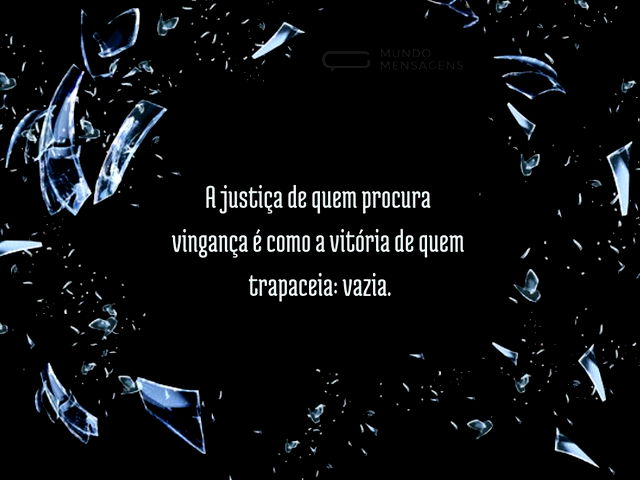 A recompensa pela justiça que procuramos