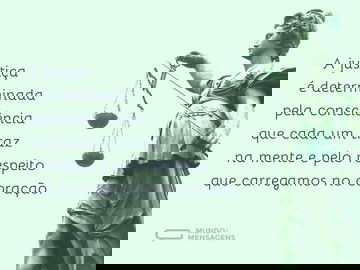 Justiça na mente e coração