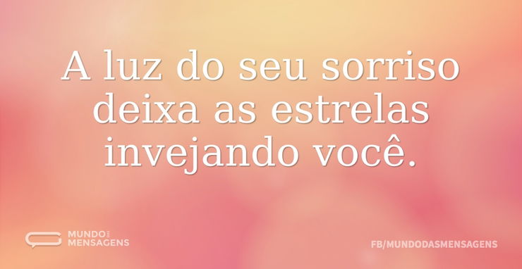 O amor é uma luz que não deixa escurecer a vida