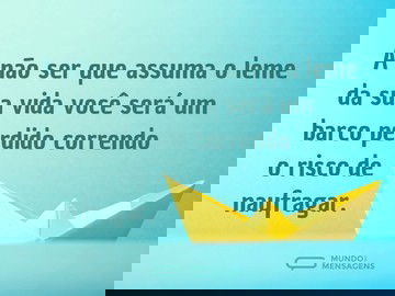 Assuma o leme da sua vida