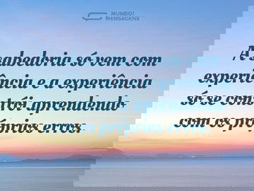 Aprenda com seus erros