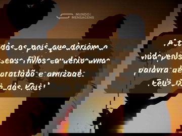 Uma palavra aos melhores pais