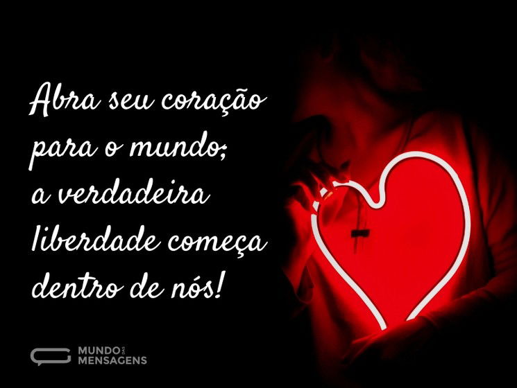 Do coração para o mundo