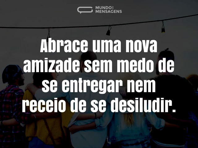 Como Abraçar uma Nova Amizade