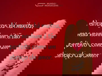 O abraço mais perfeito