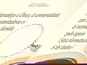 A formatura de todos nós