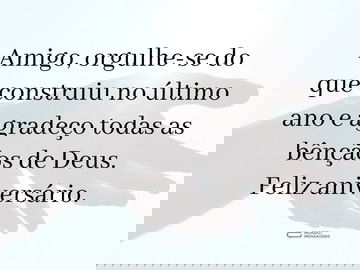 Amigo, agradeça as bênçãos de Deus