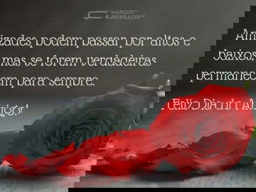 Amizades verdadeiras são para sempre