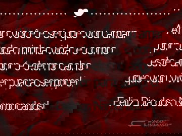 Este amor que sinto é eterno