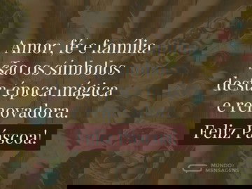 Os Símbolos da Páscoa