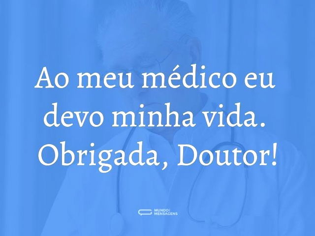 A vida que meu médico me deu