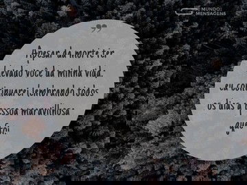 Jamais esquecerei você, mãe