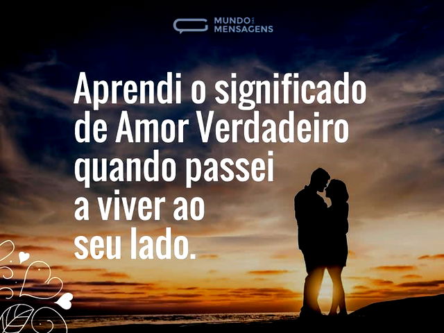 Significado de amor verdadeiro