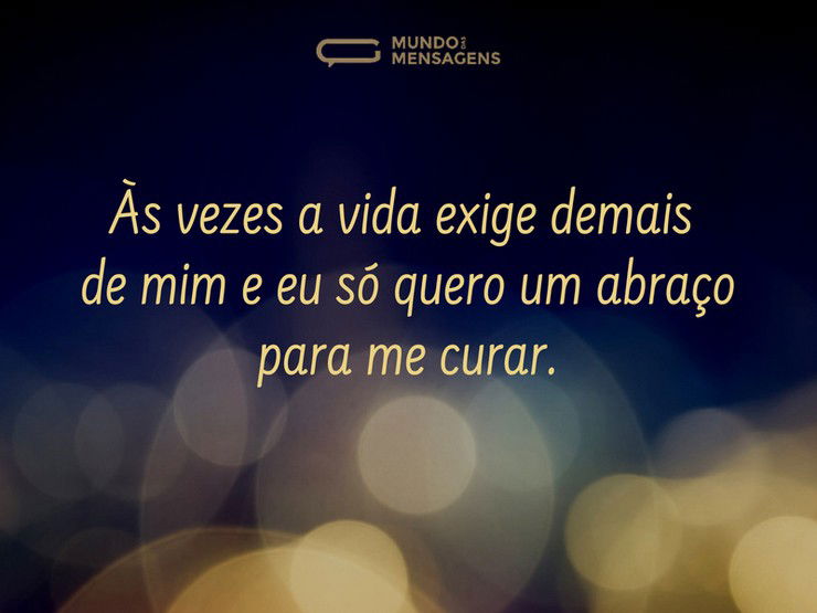 Amor? Queria tanto poder te dar um abraço agora e estar te - Pensador