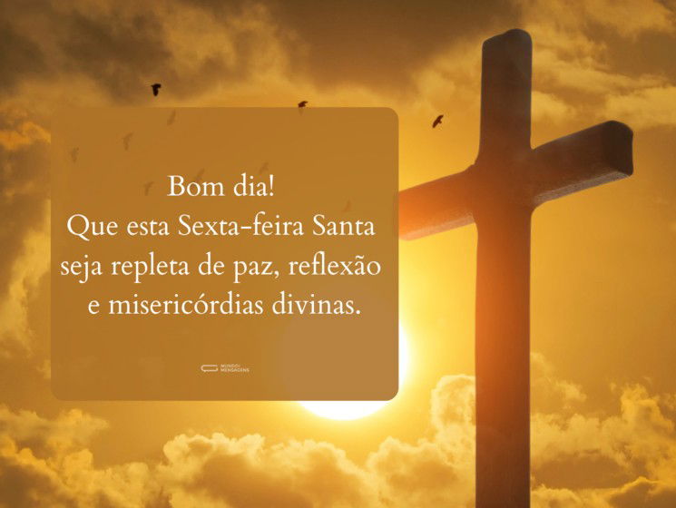 Bom dia com misericórdia divina