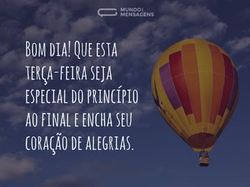 Uma terça-feira de alegrias