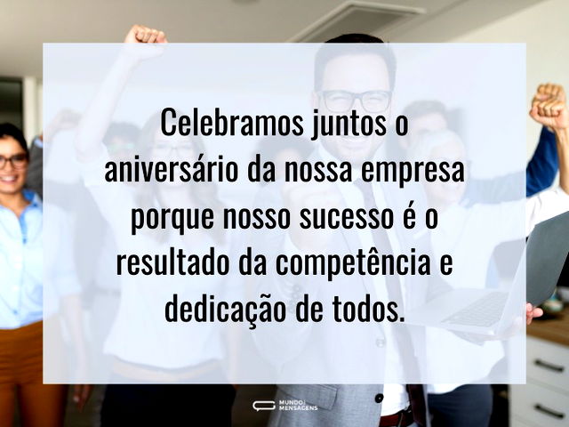 Somos parte do sucesso da nossa empresa