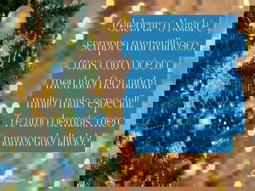 O Natal é maravilhoso com você, namorado