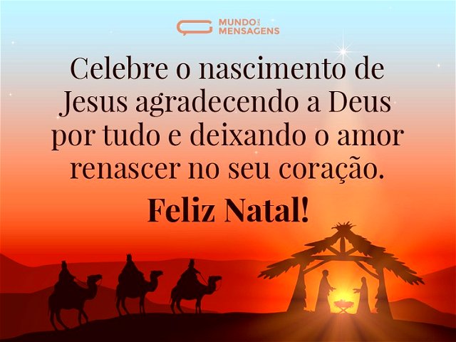 Celebrar o nascimento de Jesus