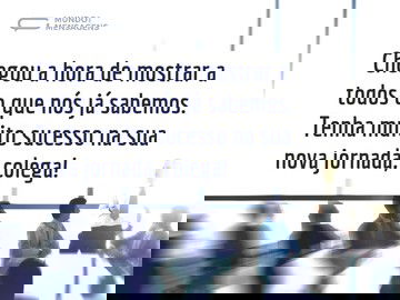 Até mais, estimado colega