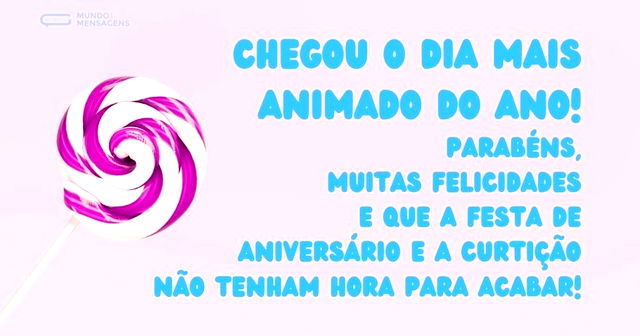 Muita festa e curtição no seu aniversário