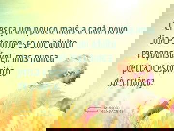 Um adulto com jeito de criança