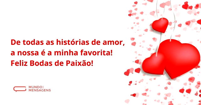 Feliz Bodas de Paixão 