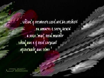 Serei sempre grata à minha mãe