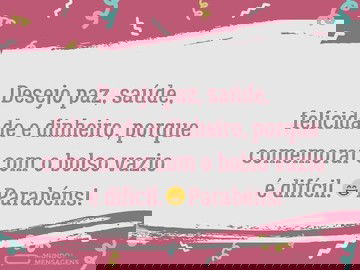 Felicidade e dinheiro é essencial