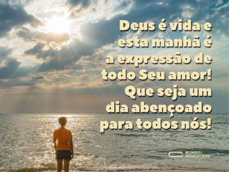 Este dia é a expressão do amor de Deus