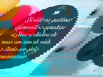 Um aniversário feliz para minha pastora