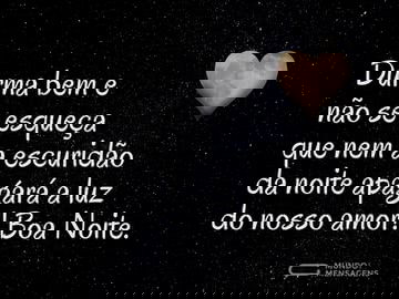 Uma noite com a luz do nosso amor