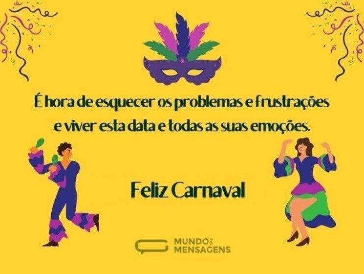 Mensagens de Carnaval - Mundo das Mensagens