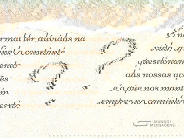 Se questionar para acertar