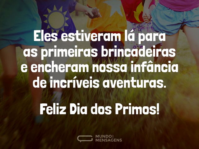 Infância com primos