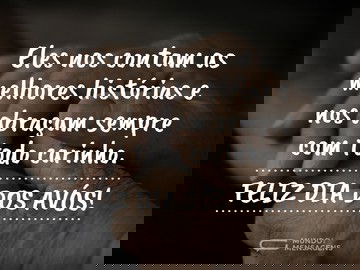 O abraço dos nossos avós