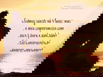 Há 4 anos com o mesmo compromisso