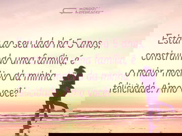 5 anos construindo uma família