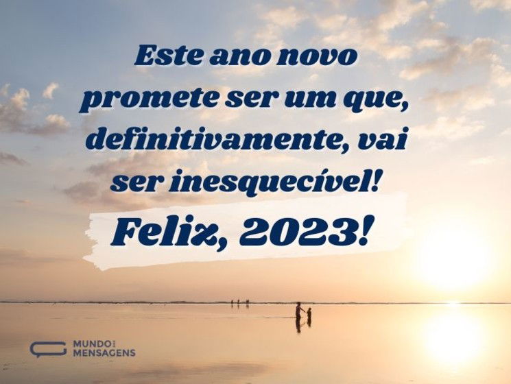 A promessa de um 2024 incrível
