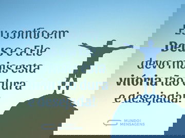 Uma vitória desejada, dura e abençoada