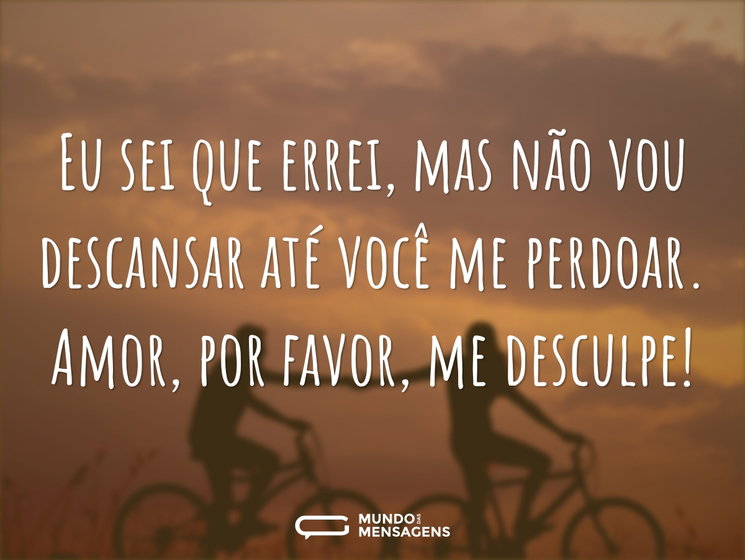 Sei Que Errei Estou Aqui Pra Te Pedir Perdão
